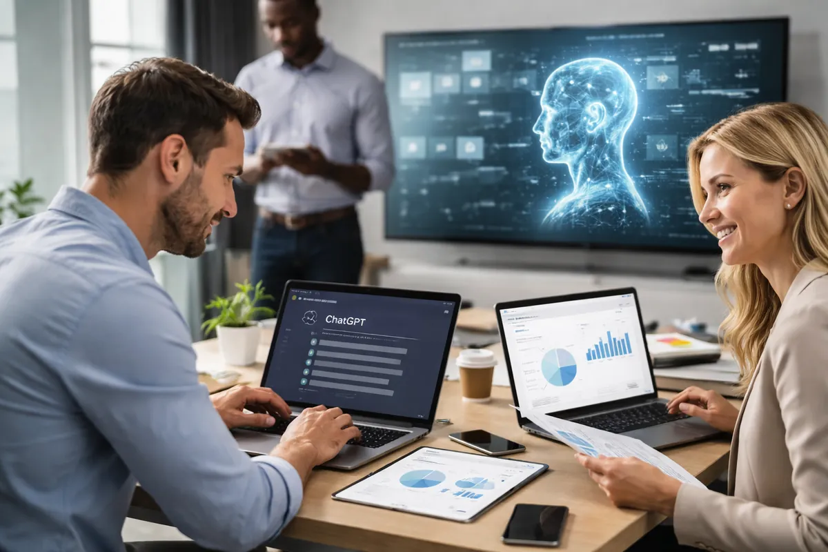 Using artificial intelligence to save time at work